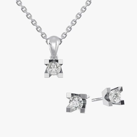 Single Star Diamond Half Set